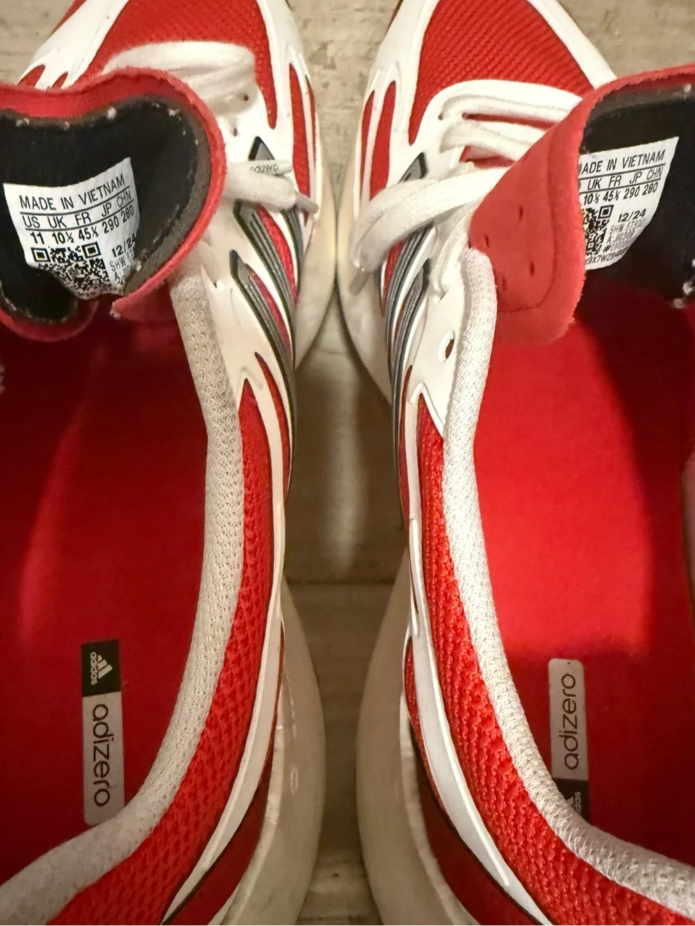 adidas AdiZero ‘Aruku’ Shoes (Pure Ruby, M-11US)